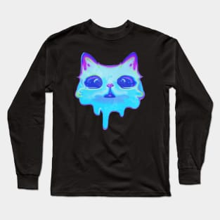 Trippy Drippy Kitty Long Sleeve T-Shirt